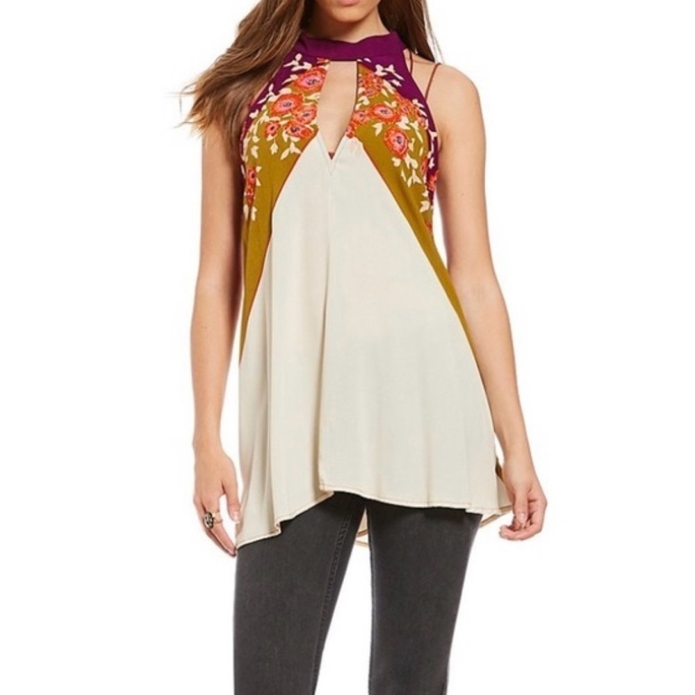 NWT Free People Beat Of My Heart Sleeveless Tunic